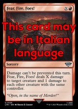 Mtg fear fire usato  Bari