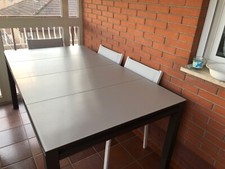 Tavolo allungabile vetro usato  Roma