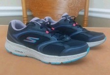 Tênis de corrida feminino Skechers Go Run azul marinho e lavanda tamanho 8 (128285 NVLV) comprar usado  Enviando para Brazil