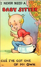 Funny postcard never for sale  Milton