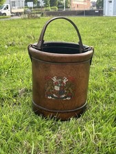 Vintage leather fire for sale  LLANELLI