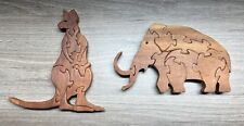 Wooden puzzles kangaroo for sale  Windsor