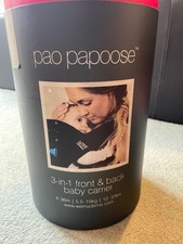 Pao papoose baby for sale  REDHILL