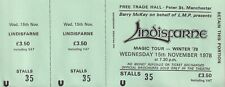 Lindisfarne unused ticket for sale  ST. ALBANS
