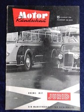 Motor rundschau 1956 gebraucht kaufen  Vechta