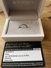 Platinity ring 950 gebraucht kaufen  Oschersleben (Bode)