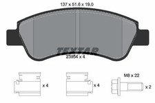 Textar 2395401 plaquettes d'occasion  Le Mans