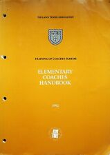 Elementary coaches handbook for sale  PERSHORE