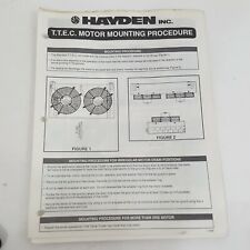 Hayden ttec cooling for sale  Lake Villa