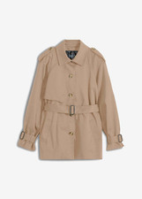 Kurzer trenchcoat latte gebraucht kaufen  Deutschland