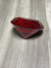 Red glass paperweight for sale  Knoxville