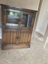 Solid oak display for sale  DROITWICH