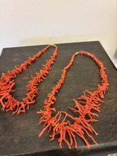 Korallenkette vintage 2st gebraucht kaufen  Seelze