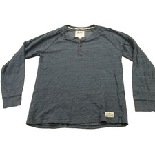 Moletom Vans masculino manga longa grande Henley gola redonda pulôver azul comprar usado  Enviando para Brazil