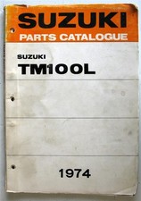 Suzuki tm100l illustrated for sale  LEICESTER