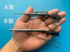 zqn 1/8 - 1/10 escala 7"" modelo de rifle sniper plástico sodier para figura de ação comprar usado  Enviando para Brazil