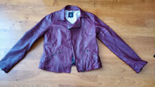 Blouson cuir bordeaux d'occasion  Courbevoie
