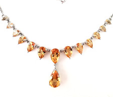 Edelstein collier 925 gebraucht kaufen  Deutschland