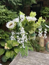 Bunch white flowers for sale  EVESHAM
