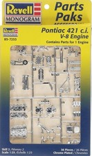 Revell Monogram 85-7253 - Pontiac 421 ci V-8 Motor Piezas Paquetes Accesorios 1: segunda mano  Embacar hacia Mexico