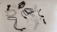 Cables headphones joblot for sale  EVESHAM