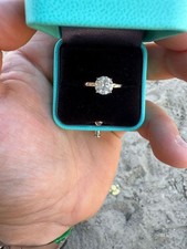 Verlobungsring karat weißgold gebraucht kaufen  Deutschland