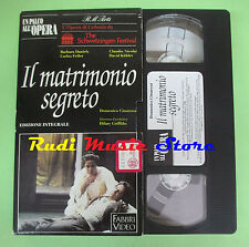 Vhs domenico cimarosa usato  Ferrara