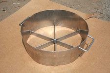 Porcionador divisor de massa industrial de aço inoxidável - 17" de diâmetro. x 6" H, usado comprar usado  Enviando para Brazil