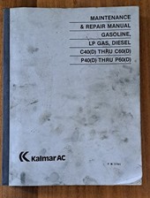 Kalmar maintenance repair for sale  West Salem