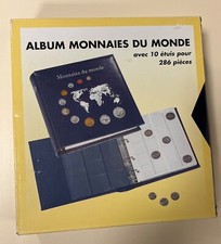 Classeur 286 monnaies d'occasion  Grenoble-