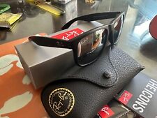 Óculos de sol Ray-Ban RB4165F JUSTIN 622/6G preto prata homem comprar usado  Enviando para Brazil