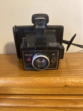 Usado, Câmera Polaroid Land vintage dos anos 1970 atirador quadrado 4 câmera instantânea cubo flash  comprar usado Usado, Câmera Polaroid Land vintage dos anos 1970 atirador quadrado 4 câmera instantânea cubo flash  comprar usado  Enviando para Brazil