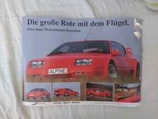 Poster renault alpine gebraucht kaufen  Mauer