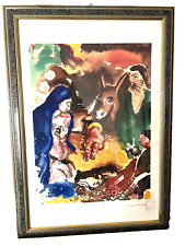 Grande lithographie moderne d'occasion  La Ferté-sous-Jouarre