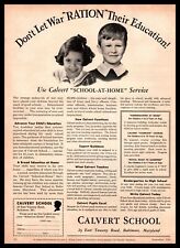 1942 calvert school for sale  Austin