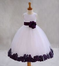 Vestido de noiva florista dama de honra concurso de aniversário formatura pétala de rosa novo comprar usado  Enviando para Brazil