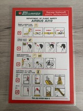 Safety card biman d'occasion  Cergy-