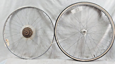 Weinmann Normandia flange alta 27" conjunto de rodas de bicicleta de estrada roda livre 126/100 navios EUA comprar usado  Enviando para Brazil