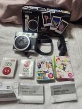 Câmera de Filme Instantânea Fujifilm Instax Mini 90 Neo Classic Preta Com Extras Boa comprar usado  Enviando para Brazil
