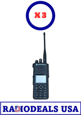 Rádio UHF Motorola DP4800E MDH56RDN9VA1AN e antena PMAE4079 x 3 PC comprar usado  Enviando para Brazil