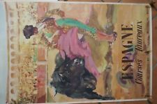 Affiche ancienne espagne d'occasion  Biganos