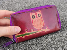 Owl leather purse for sale  THORNTON-CLEVELEYS