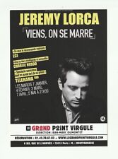 Jeremy lorca advertising d'occasion  Expédié en Belgium