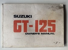Suzuki gt125 original for sale  AMMANFORD