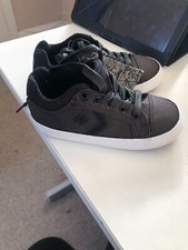 Boys black converse for sale  LONDON
