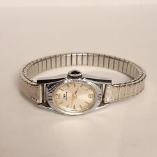 Usado, Relógio de pulso Technos vintage fabricado na Suíça 10K GF com pulseira expansível 15 joias comprar usado  Enviando para Brazil