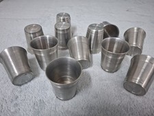 Schnapsbecher zinn stamperl gebraucht kaufen  Burgkirchen a.d.Alz