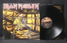 First press heavy metal lp IRON MAIDEN Piece of Mind 1983 Capitol inner shrink comprar usado  Enviando para Brazil