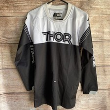 Camiseta Thor Motorcross ~ Tamanho L Jovens Crianças ~ Camisa MotoX Fase Preta Branca comprar usado  Enviando para Brazil