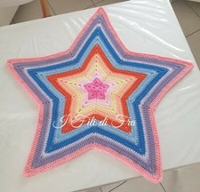 Copertina stella handmade usato  Pinerolo